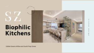 Biophilic kitchen design