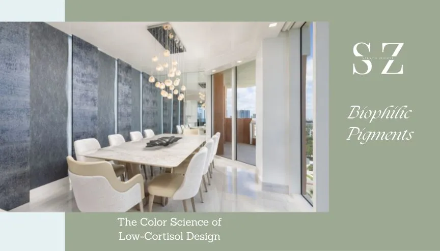 Biophilic Pigments: The Color Science of Low-Cortisol Design