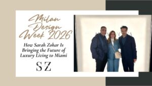 Milan Design Week 2026 with Sarah Zohar